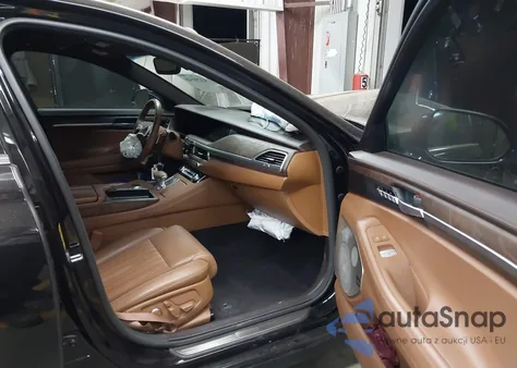 2021 Genesis G90 5.0 Ultimate Rwd z USA, uszkodzony, nr VIN KMTF54PH1MU090273